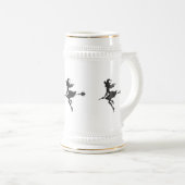 Chope À Bière Sorcière Broom Halloween Thunder_Cove (Devant droit)