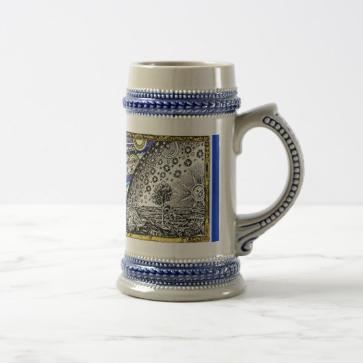 Chope À Bière Sphère céleste complexe Soleil Lune Étoiles Planèt (Droite)