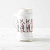 Chope À Bière Sphynx cat (Devant gauche)