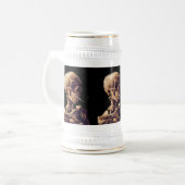 Chope À Bière Squelette de tabagisme par Van Gogh (Devant gauche)
