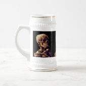 Chope À Bière Squelette de tabagisme par Van Gogh (Gauche)