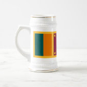Chope À Bière Sri Lanka Flag (Gauche)