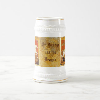 Chope À Bière St George et le dragon