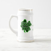 Chope À Bière St. Patrick's Day Irish Diva (Gauche)