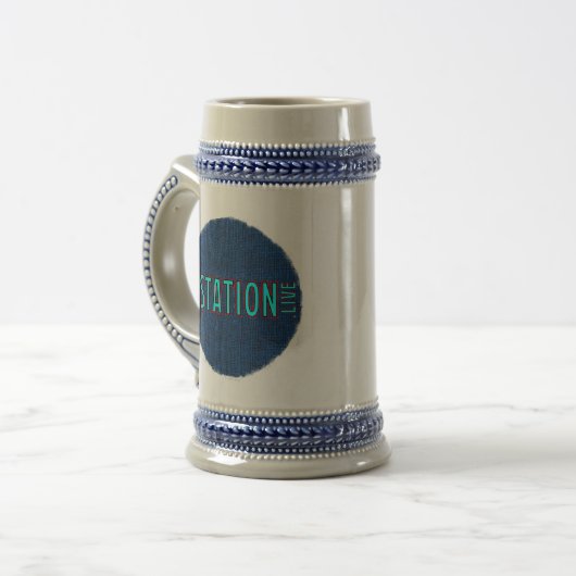 Chope À Bière Station Blue RT Stein (Devant gauche)