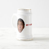 Chope À Bière Stein 2010, mon nom est Duncan (Devant gauche)