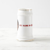 Chope À Bière Stein 2010, mon nom est Duncan (Centre)