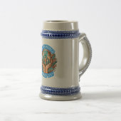 Chope À Bière Stein, 22 oz (Devant droit)