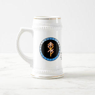 Chope À Bière Stein à bière à rune de danse de la victoire