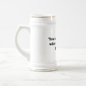 Chope À Bière Stein assoiffé (Gauche)