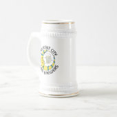 Chope À Bière Stein blanc CCH (Devant gauche)