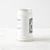 Chope À Bière Stein celtique de chien (Centre)