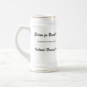 Chope À Bière Stein celtique de chien (Gauche)