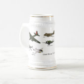 Chope À Bière Stein commémoratif USAAF (Devant gauche)