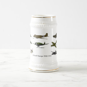 Chope À Bière Stein commémoratif USAAF