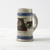 Chope À Bière Stein complètement des souvenirs (Devant droit)