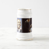 Chope À Bière Stein de BARACK OBAMA (Centre)