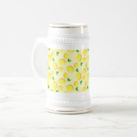 Stein de bière de citron