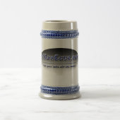 Chope À Bière stein de bière d'e-mancave (Centre)