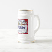 Chope À Bière Stein de bière de Piranah (Devant droit)