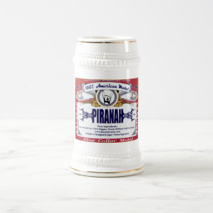 Chope À Bière Stein de bière de Piranah