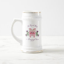 Stein de cochon et de chardon