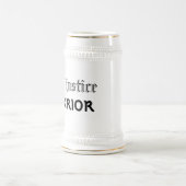 Chope À Bière stein de guerrier de justice sociale (Centre)