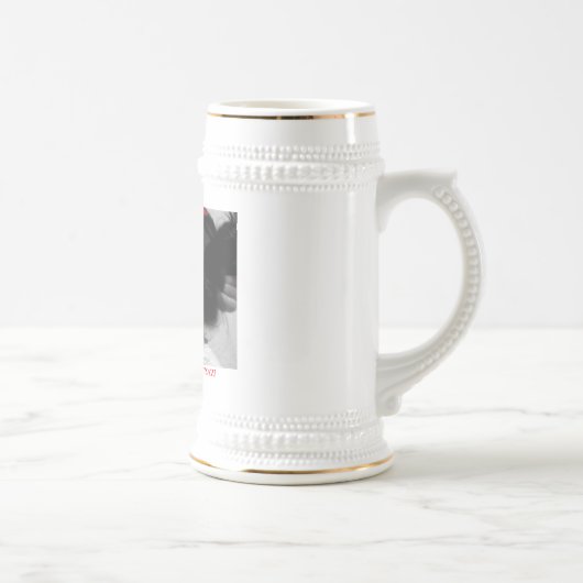 Chope À Bière stein de logo de www.mypapersoul.com (Droite)