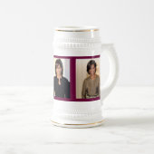 Chope À Bière Stein de MICHELLE OBAMA (Devant droit)