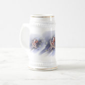 Chope À Bière Stein de père Noël (Devant gauche)