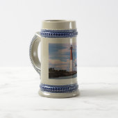 Chope À Bière Stein de phare de Barnegat (Devant gauche)
