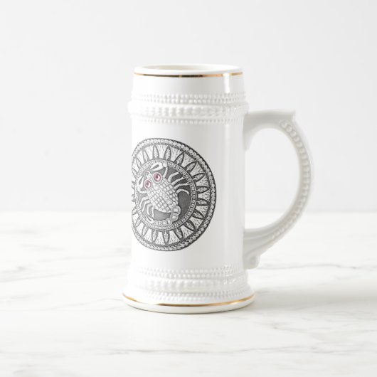 Chope À Bière Stein de pièce de monnaie de Scorpion (Droite)