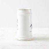 Chope À Bière Stein de pingouin Abstrait (Centre)