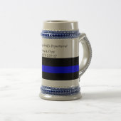 Chope À Bière Stein de retraite de LION (Devant droit)