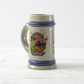 Chope À Bière Stein d'USS BHR LHD-6 (Devant gauche)