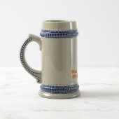 Chope À Bière Stein fait sur commande - saisissez froid - IL est (Gauche)