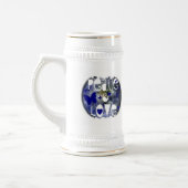 Chope À Bière Stein frontalier en détresse (Gauche)
