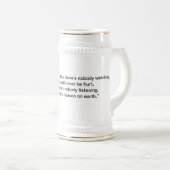Chope À Bière Stein inspirant (Devant droit)