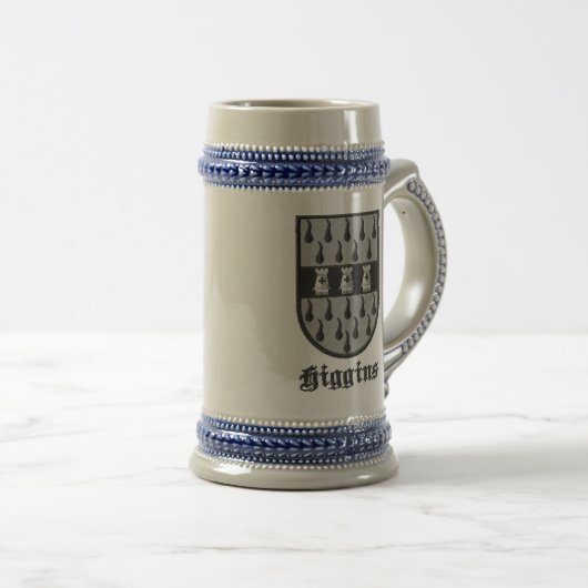 Chope À Bière Stein irlandais de clan de Higgins (Devant droit)