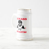 Chope À Bière Stein - JACKASS, Le Martini (Devant gauche)