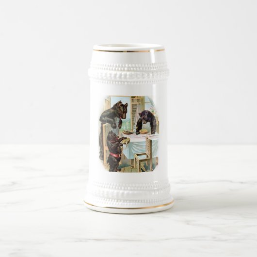 Chope À Bière Stein, le conte de l'ours trois (Centre)