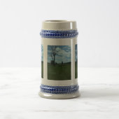 Chope À Bière Stein pittoresque de bière du Vermont (Centre)