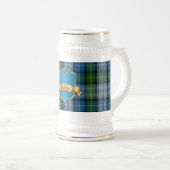 Chope À Bière Stein Plaid classique MacNeil Tartan (Devant droit)