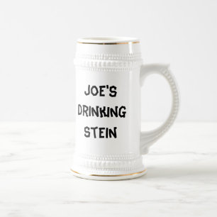 Chope À Bière Stein potable de Joe