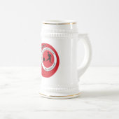 Chope À Bière Stein potable - logo de Kickball (Devant droit)