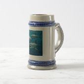 Chope À Bière Stein Requin (Devant droit)