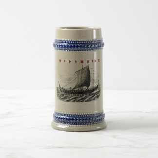 Chope À Bière Stein runique de la mort et d'honneur
