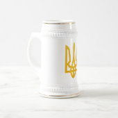 Chope À Bière Stein : Ukrainien Trident (Devant gauche)