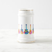 CHOPE À BIÈRE STEINS DE BIÈRE - GUITARES (Centre)