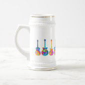 CHOPE À BIÈRE STEINS DE BIÈRE - GUITARES (Gauche)